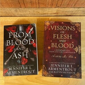 Blood & Ash by Jennifer Armentrout Fantasy Romance Books